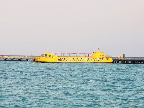 Bathyscaphe à Hurghada