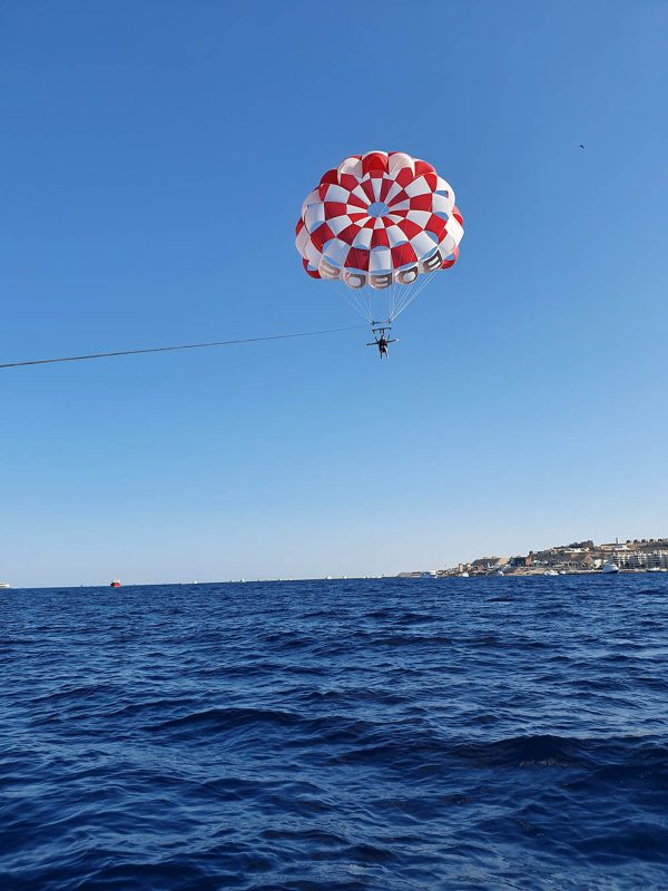 parasailing