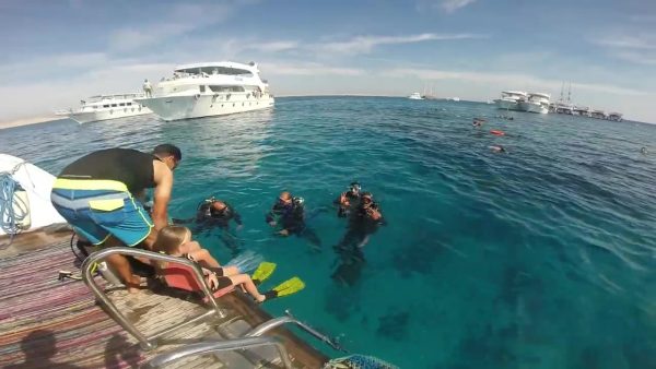 Ras Mohammed sur un yacht