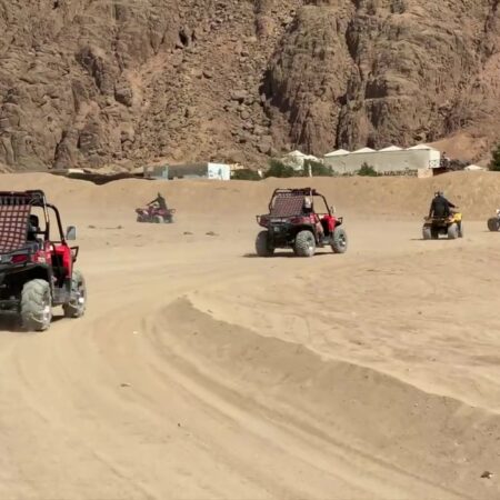 safari en quad depuis Charm el-Cheikh