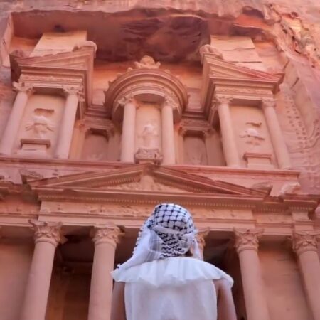 Petra Jordanie foto